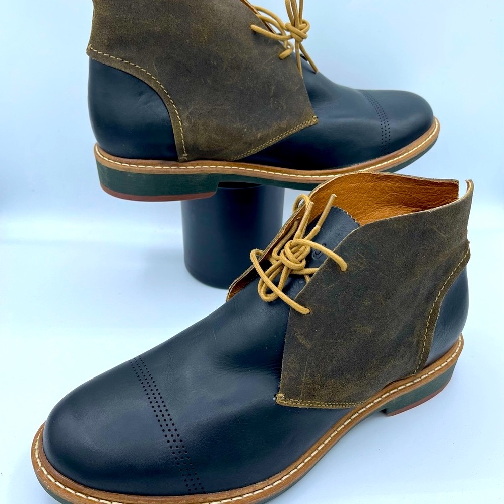 OluKai Two-Tone Leather Chukka Boots - Picture 7 of 16
